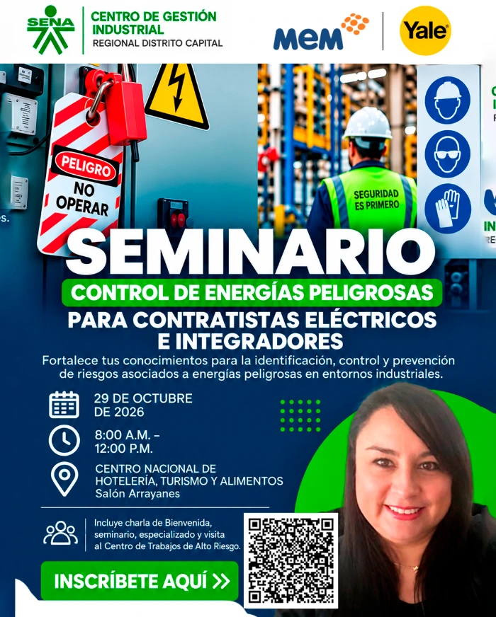 Flyer seminario SENA | Yale