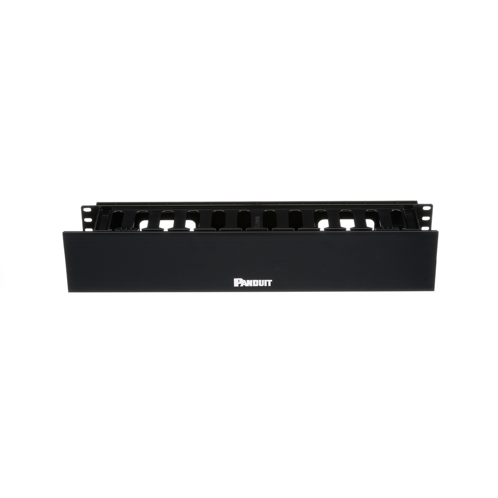 Organizador Frontal 2Ru 3.7 Pulgadas De Profundidad Para Rack Negro Patchlink Panduit