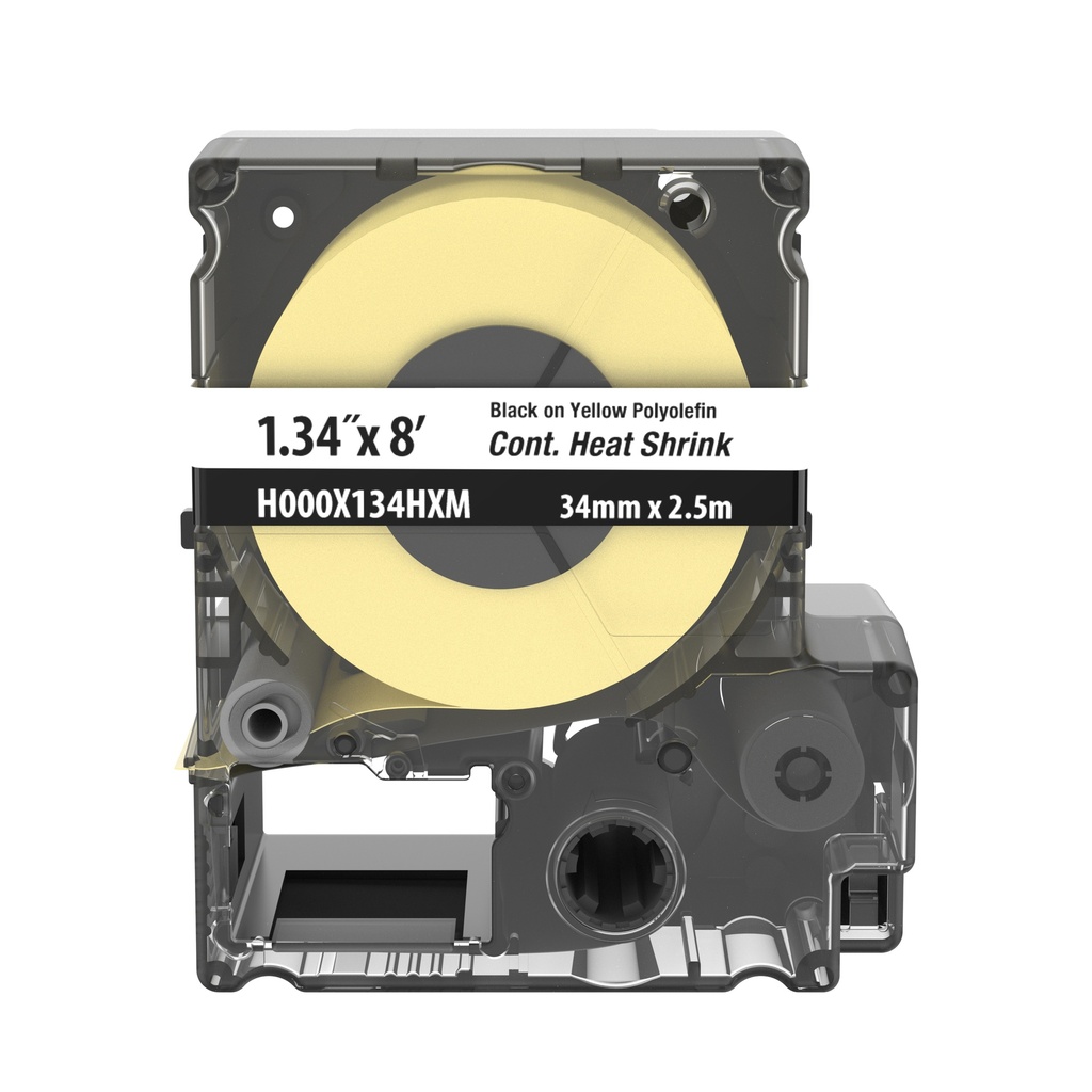 [H000X134HXM] Cartucho Termoencogible Para Mp300/100 4-250Mcm Amarillo 2.4Mts Panduit