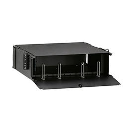 [5R3UM-F12] Caja De Distribucion Y Empalmes 3Ru Admite Hasta 12 Placas Adaptadoras Sdx 12 Cintas 12 Bandejas De Empalmes Leviton