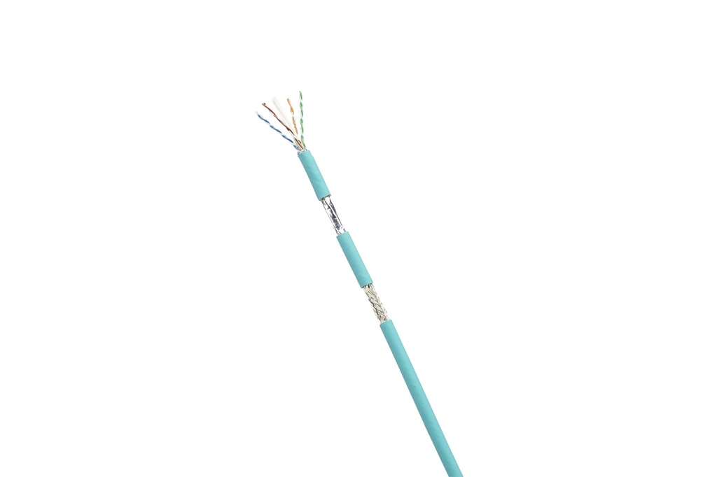 Cable Sf/Utp Categoria 6A Blindado Cmx/Cm X 305Mts Calibre 24Awg Negro Industrial Panduit