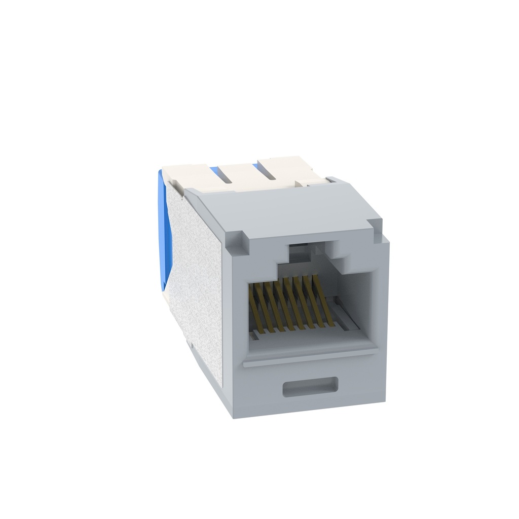 Toma Rj45 Categoria 6A Mini-Com Gris Panduit