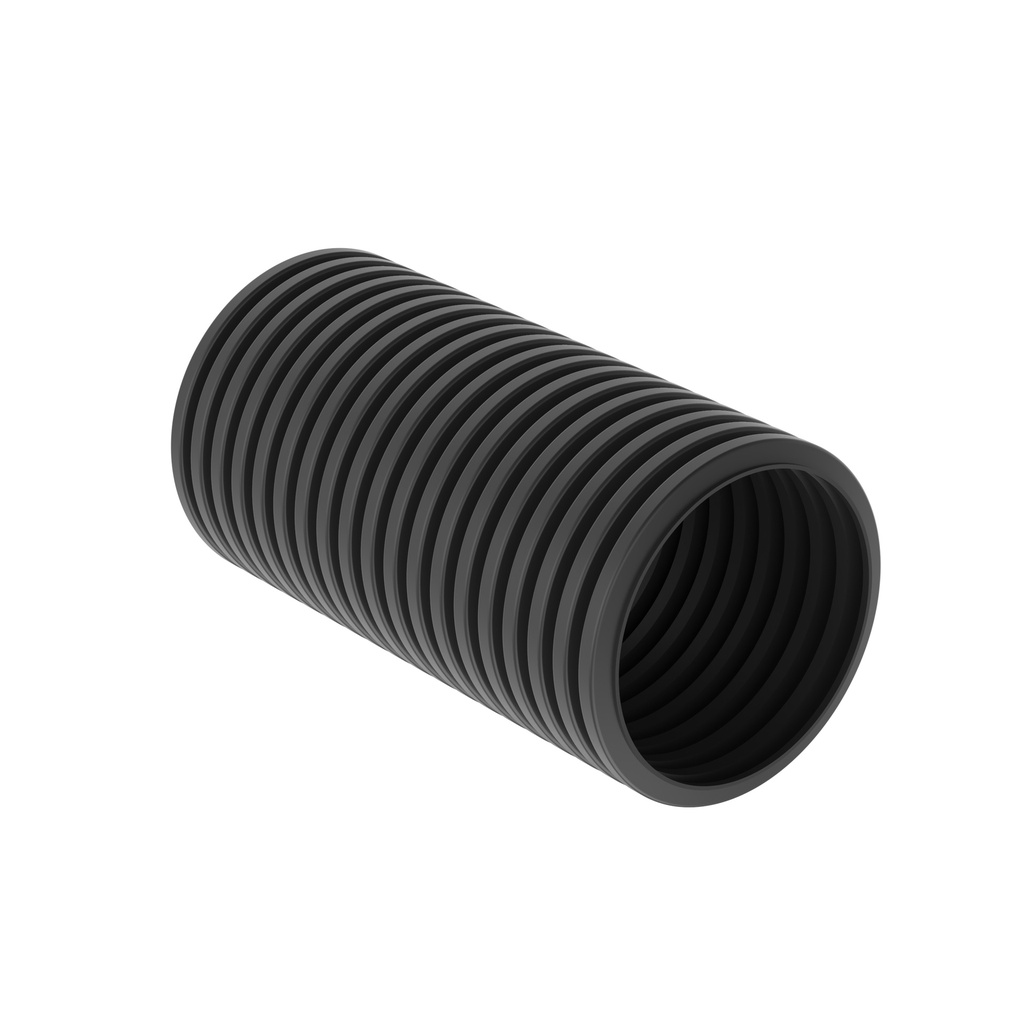 Tubo Corrugado 1-1/2" P/Cables X 3.1 Mts Ranurado Negro Panduit