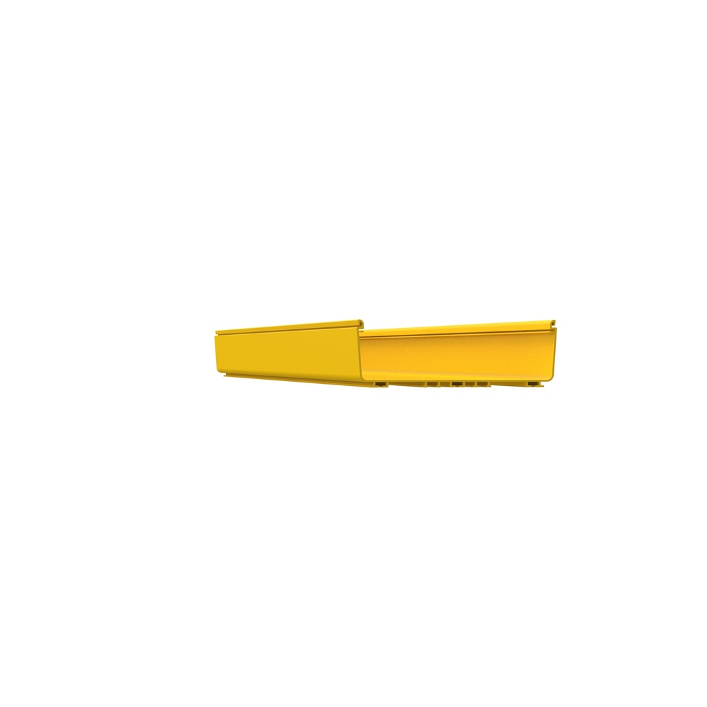 Canaleta Fiber Runner 12 X 4 Pulgadas Amarilla X 3Mtrs Panduit