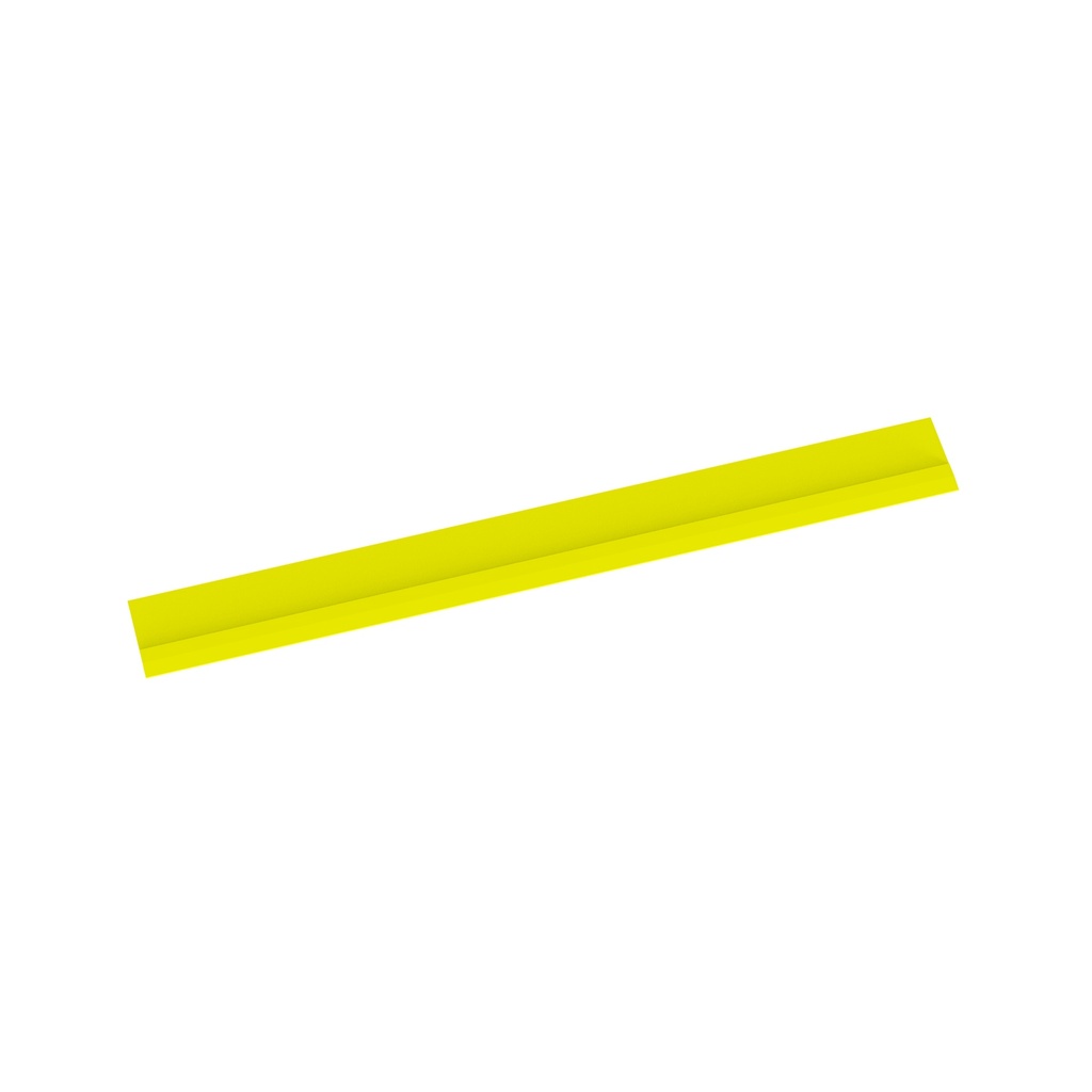 [FRHC12YL10] Cubierta Fiber Runner 12 X 4 Pulgadas Con Bisagras A Presion Amarilla X 3 Mtrs Panduit