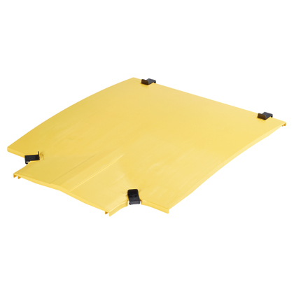 [FRTCV24W12LYL] Tapa Te Horizontal Fiber Runner 24 X 4 Pulgadas Amarilla Panduit