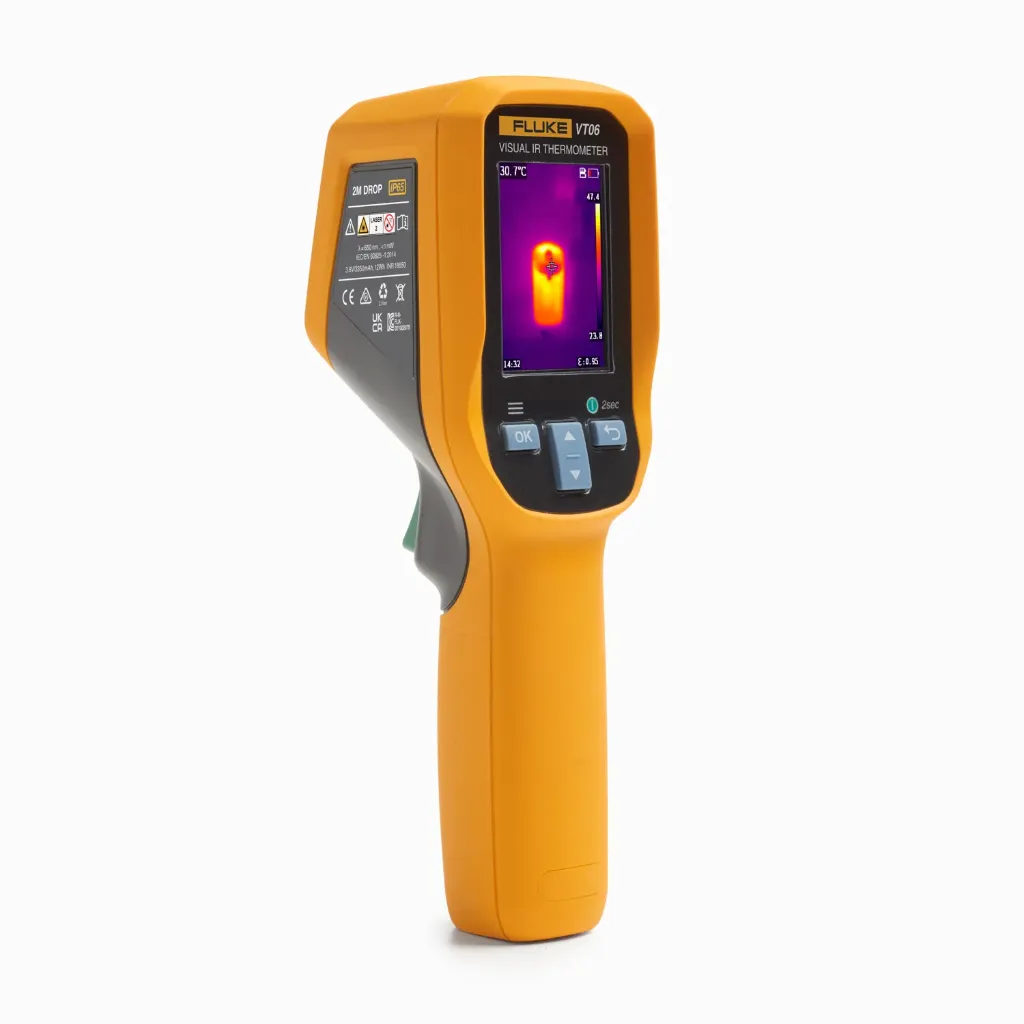 Termometro Visual Infrarrojo -20 A 400 Grados Celsius Resolucion 120×90 Imagen Termica 9 Hz Es/Pt Fluke 6105837