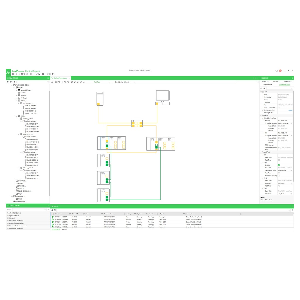 Licencia Electronica Individual Ecostruxure Expert Para Programacion Controladores Gama Modicon X80 Schneider