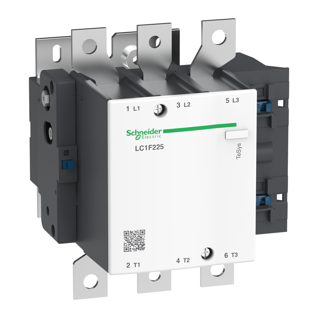 Contactor Tesys F 3P (3 No) Ac-3 440 V 225 A Bobina 24 Vdc Schneider