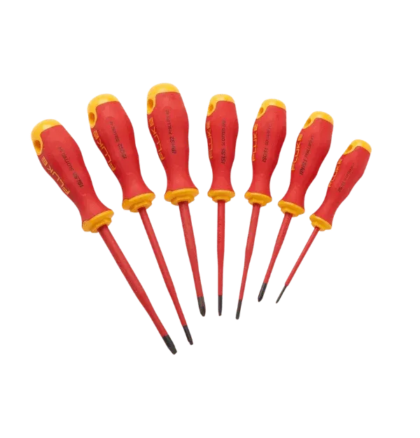 Kit Destornilladores Aislados 7 Unidades, 1000V Fluke 5067345
