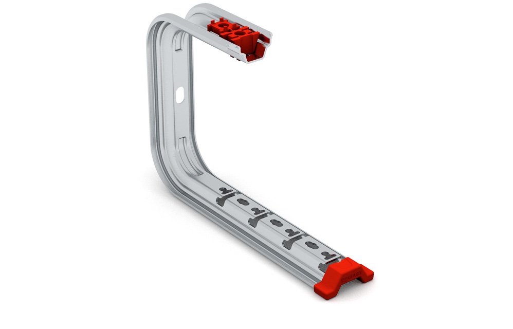 [62022104] Soporte Omega P/Bandeja A Techo 100Mm Rejiband Pemsa