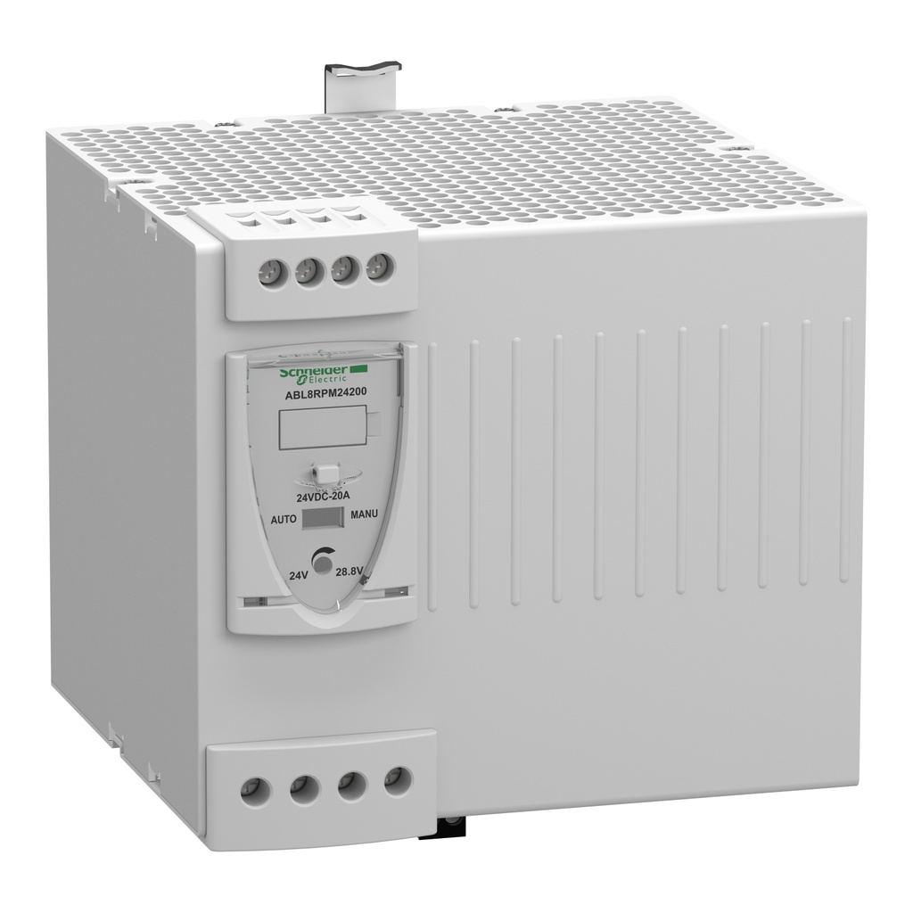 Fuente De Alimentacion Conmutada Modular Entrada 100-240Vac Salida 24Vdc 480W 20A Schneider