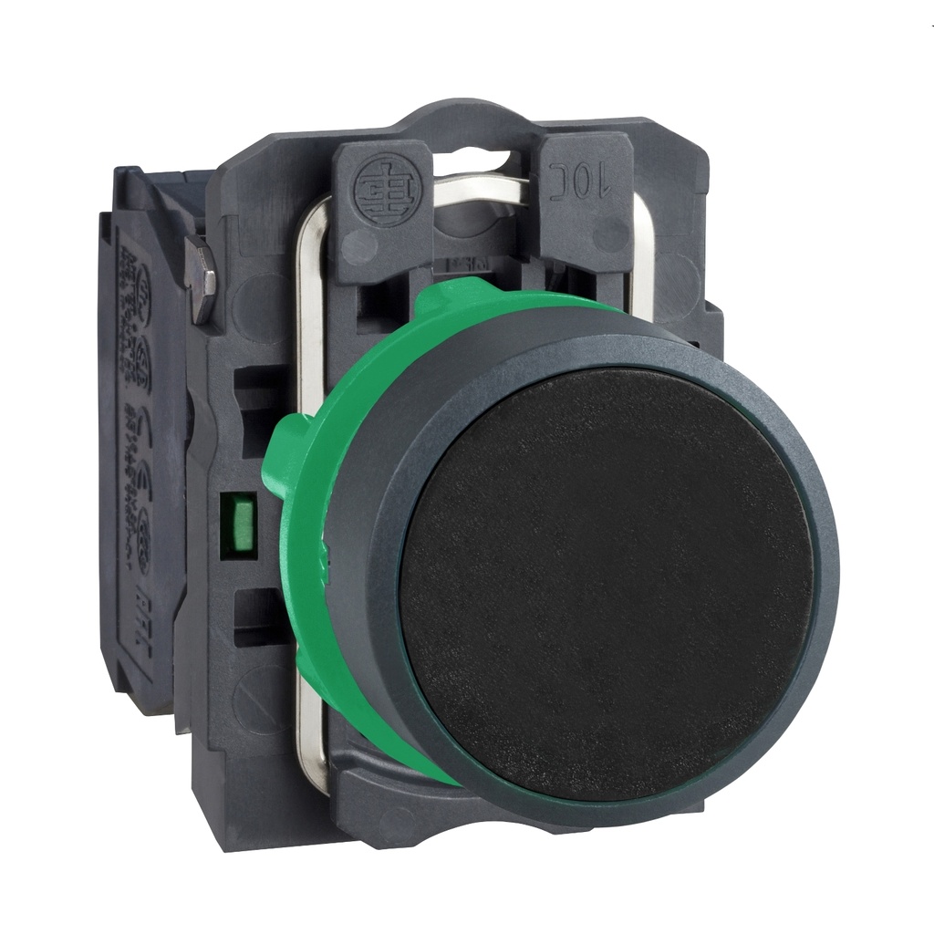 [XB5AA21] Pulsador 22Mm Plastico 1Na Negro 1Na Ip69K Nema 4X Doble Aislamiento Schneider