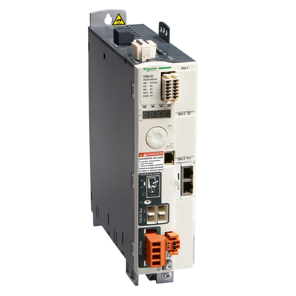 [LXM32SD18M2] Servodrive Movimiento, Lexium 32, 3A, Monofasico, Tension De Suministro 115 A 230V, 0.5 A 1Kw Schneider