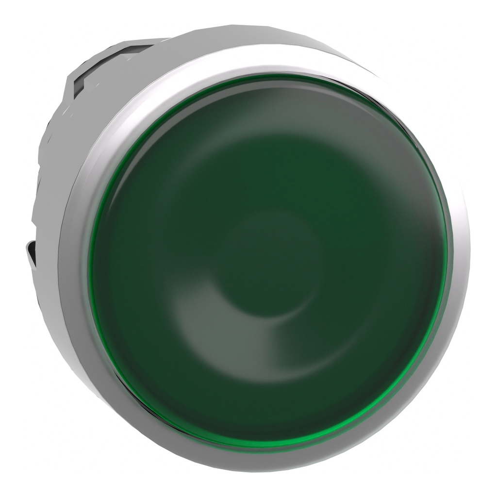 Cabeza Puls Lum Ras Led Verde Schneider
