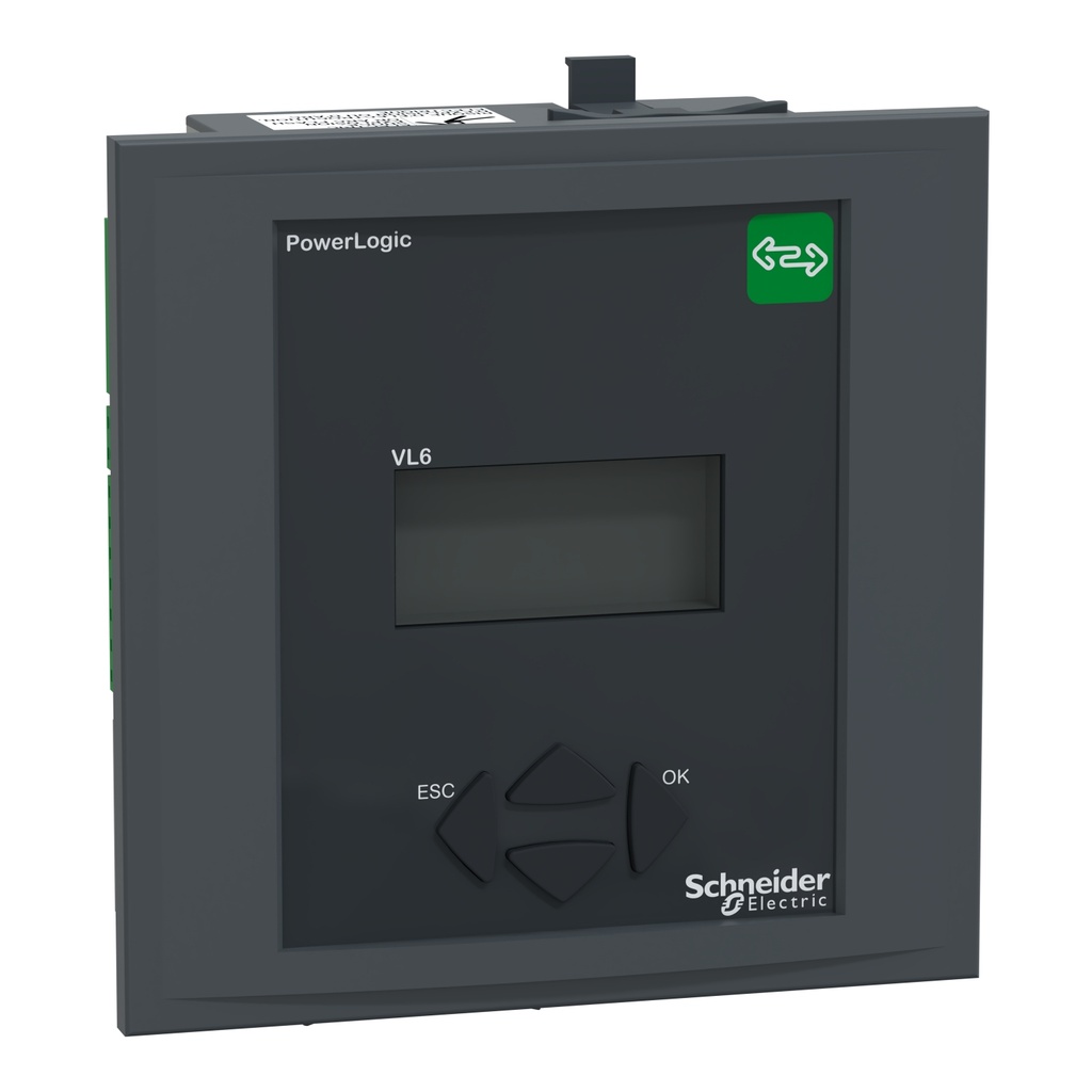 Controlador De Factor De Potencia Varplus Logic 6 Pasos Comunicacion Modbus Doble Cos Phi Energia Activa Y Reactiva 19Th Armonicos Schneider