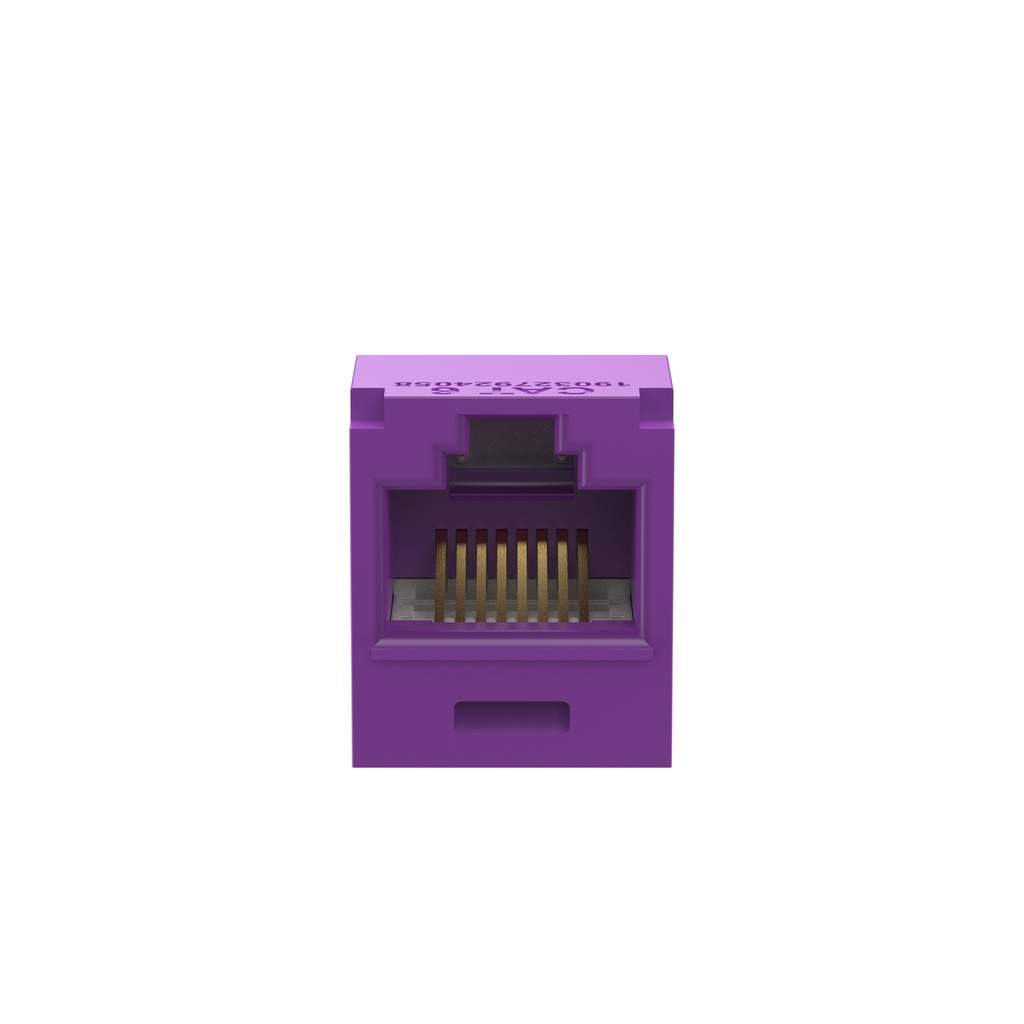 Toma Rj45 Categoria 6 Mini-Com Violeta Tg Panduit
