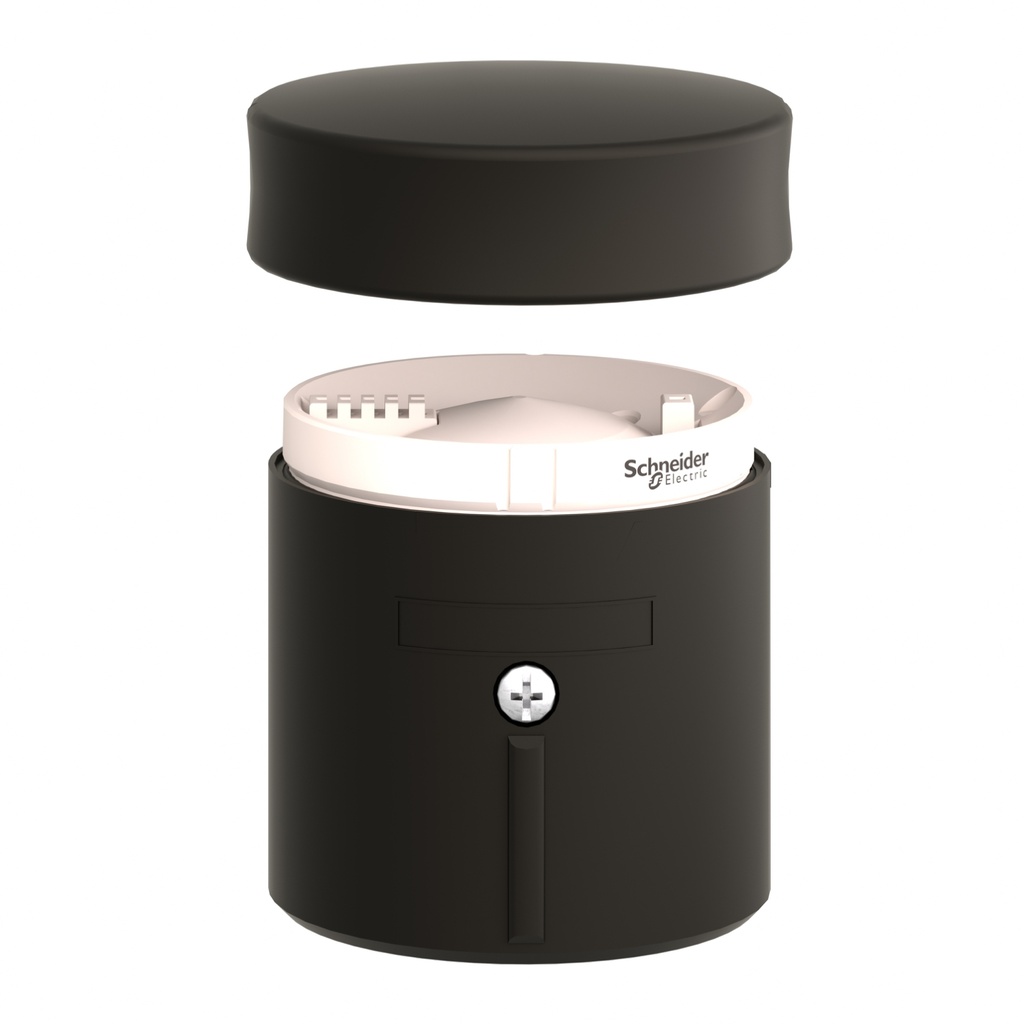 Unidad Base + Cubierta Para Columna Xvb - Sin Flash - Negro- Ip65 Schneider