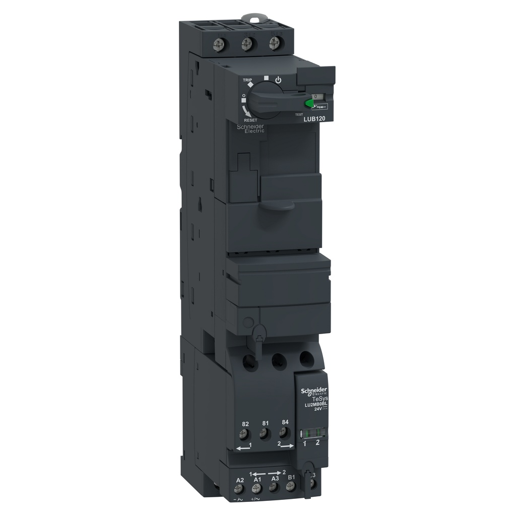 Base De Alimentacion Invertida 12A 24V Dc Conexion Por Tornillo Estribo Schneider