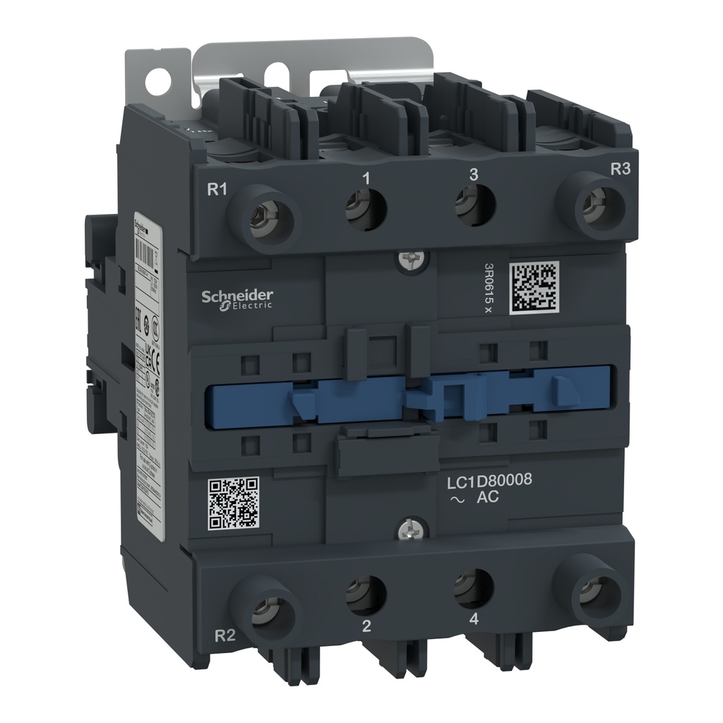 Contactor Tetrapolar 125A Ac1 440V Bobina 110V Ac Tesys Deca Schneider