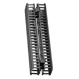 [4940L-VFR] Organizador De Cables Vertical Frontal Trasero Ranurado De 40 Pulgadas Leviton 4940L-Vfr