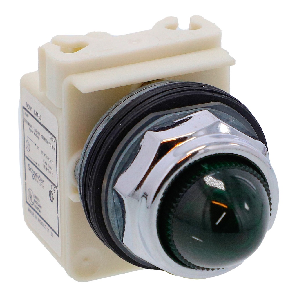 Luz Piloto Con Pulsador Verde 30Mm 20-30V Schneider