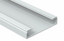 Bandeja Portacable Lisa 60X300Mm Plastico Pvc Gris Sin Tapa X 3Mts Metatray Pemsa 82003654