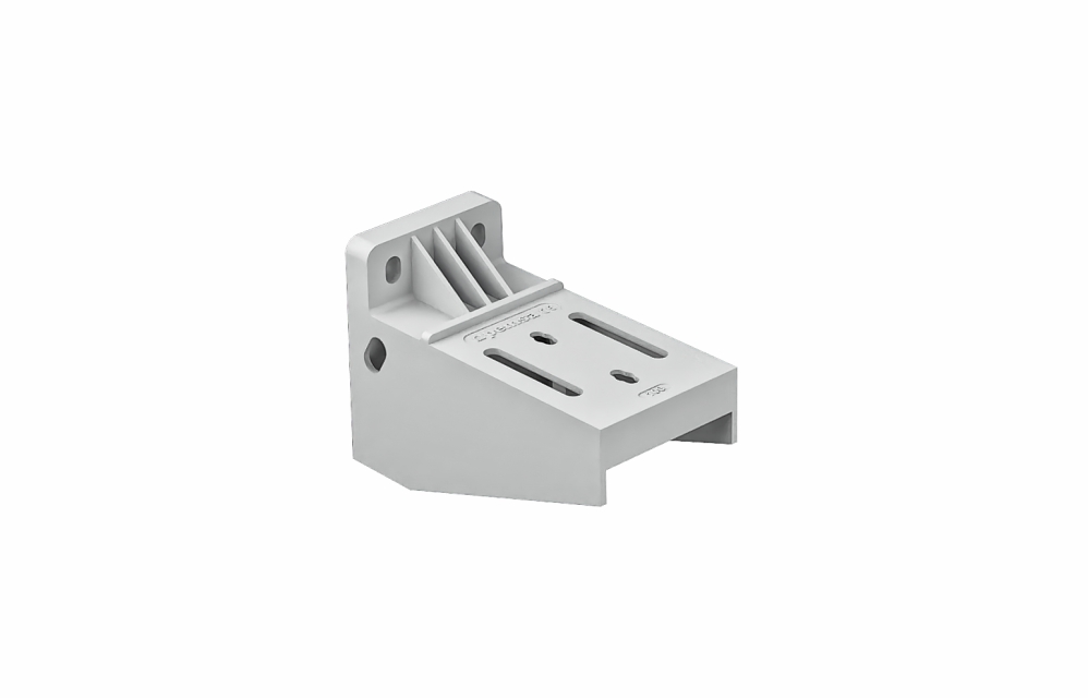 [81000270] Soporte A Pared Horizontal Bandeja Portacable 100Mm Plastico Pvc Gris Metatray Pemsa 81000270