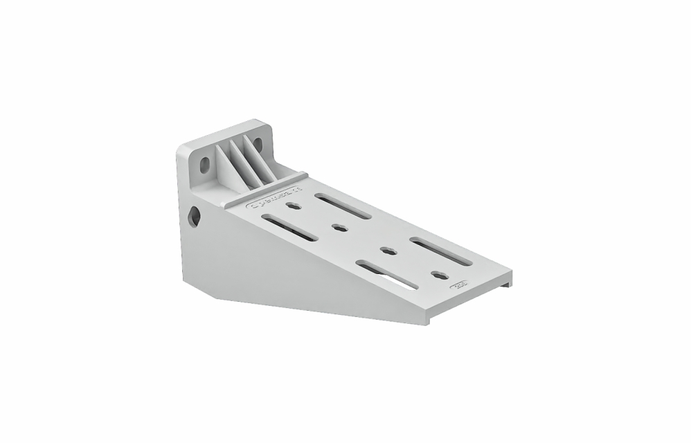 Soporte A Pared Horizontal Bandeja Portacable 200Mm Plastico Pvc Gris Metatray Pemsa 81000272
