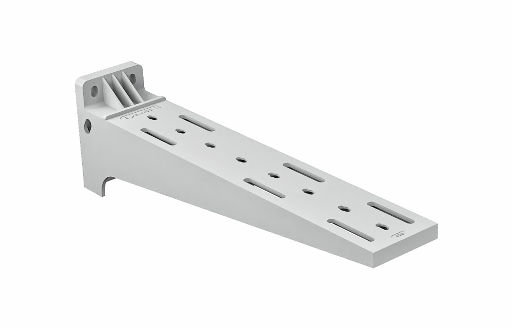 [81000274] Soporte A Pared Horizontal Bandeja Portacable 400Mm Plastico Pvc Gris Metatray Pemsa 81000274