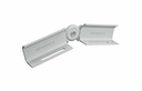 Union Bandeja Bisagra Para Curva Vertical Alto 60Mm Plastico Pvc Gris Metatray Pemsa 81000284