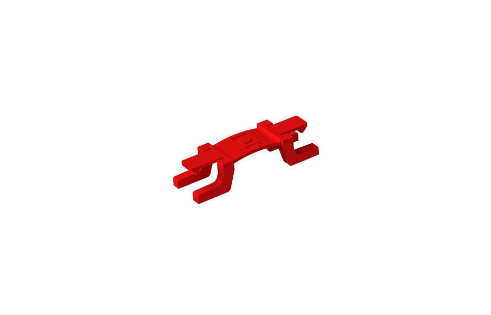 [81000351] Retenedor Bandeja Cable 100Mm Rojo Plastico Pvc Metatray Pemsa 81000351