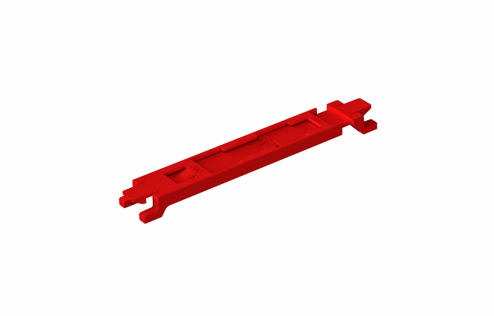 [81000292] Retenedor Bandeja Cable 200Mm Rojo Plastico Pvc Metatray Pemsa 81000292