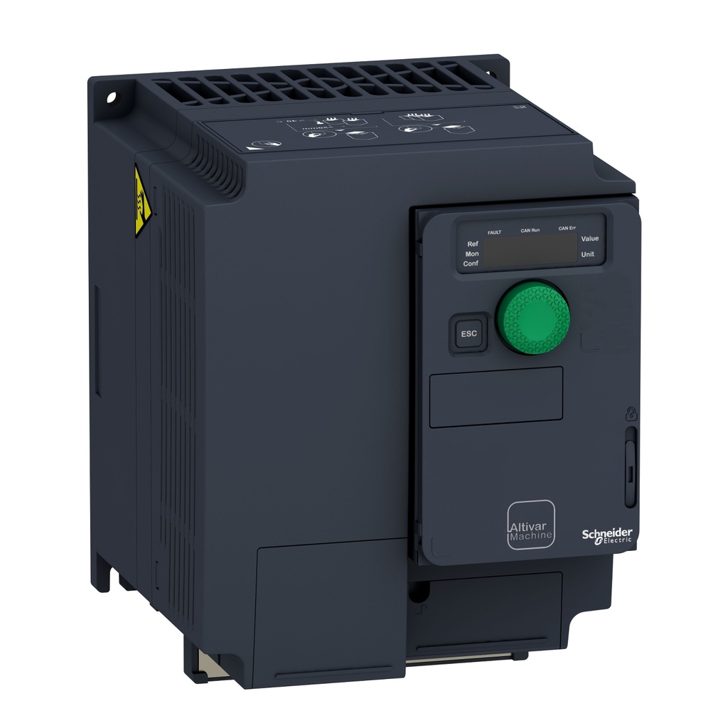 [ATV320U30M3C] Variador De Velocidad Atv320 Compacto 3Kw 4Hp 13.7A 220V 200-240Vac Plc Modbus Integrado Opcional Ethernet Y Profibus Pantalla Basica Aplicacion Maquinas Avanzadas Schneider