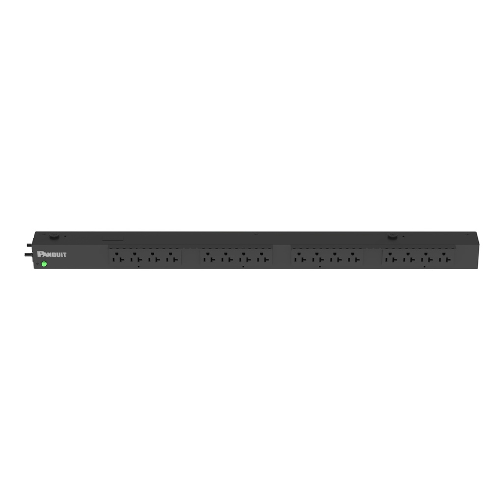 [P16B08M] Pdu P/Rack Vertical Basica 20A 120V Ac Con (16) 5-20R Clavija L520P Panduit
