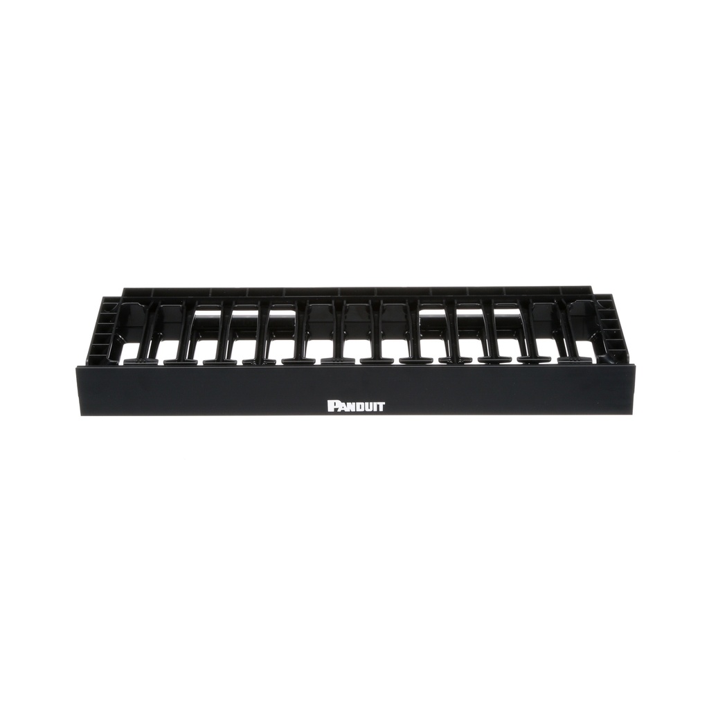 Organizador Horizontal 1Ru Frontal Alta Densidad Panduit