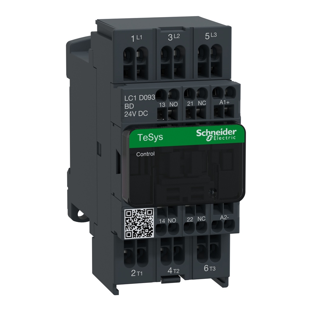 Contactor Tesys D 3P 3Na Ac-3 440 V 9A 24 Vdc Schneider