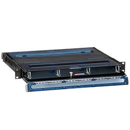 [5R1UH-S03] Bandeja De Fibra Optica 2000I Sdx 1Ru Negro Deslizable Hasta 3 Placas Adaptadoras Sdx Y O 3 Casetes Mtp Sdx Leviton