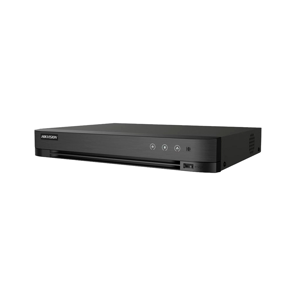 [iDS-7208HQHI-M1/XT] Dvr 8Ch 1080P/4Mp 1Bahia/10Tb H265+ Reconocimiento Facial Acusense Metal Hikvision 300228699