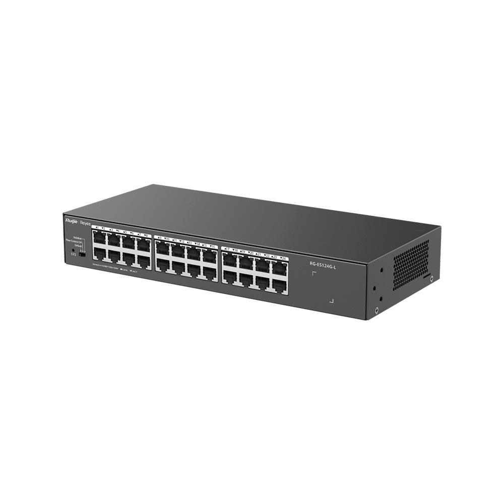 Switch 24 Puertos 10M/100M/1000M No Administrable 35.7 Mpps Ruijie
