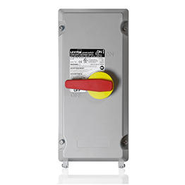 [LDS10-AC] Interruptor Desconectador Sin Fusible 100A 600V Cofre Plastico Ip69 Leviton