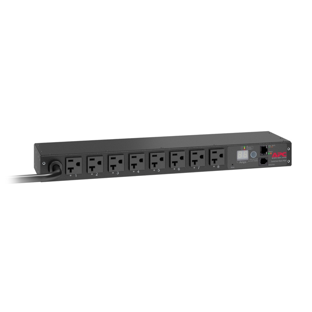 Pdu Para Rack Con Conmutacion 1 Unidad Rack 20A 120V 100-120Vac 8 Tomas Nema 5-20 Apc Schneider