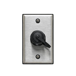 Placa Leviton 1 Espacio Industrial Duraport Acero Inoxidable Leviton Ns