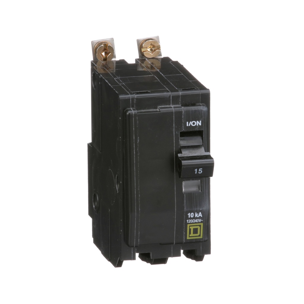Interruptor 2X15A Termomagnetico Atornillable 10Ka 120Vac Schneider