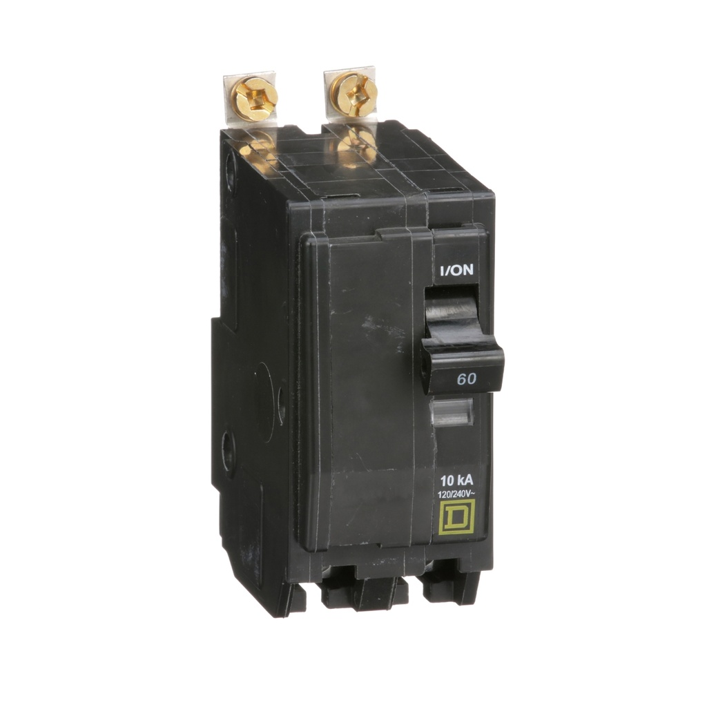 Interruptor 2X60A Termomagnetico Atornillable 10Ka 120Vac Schneider