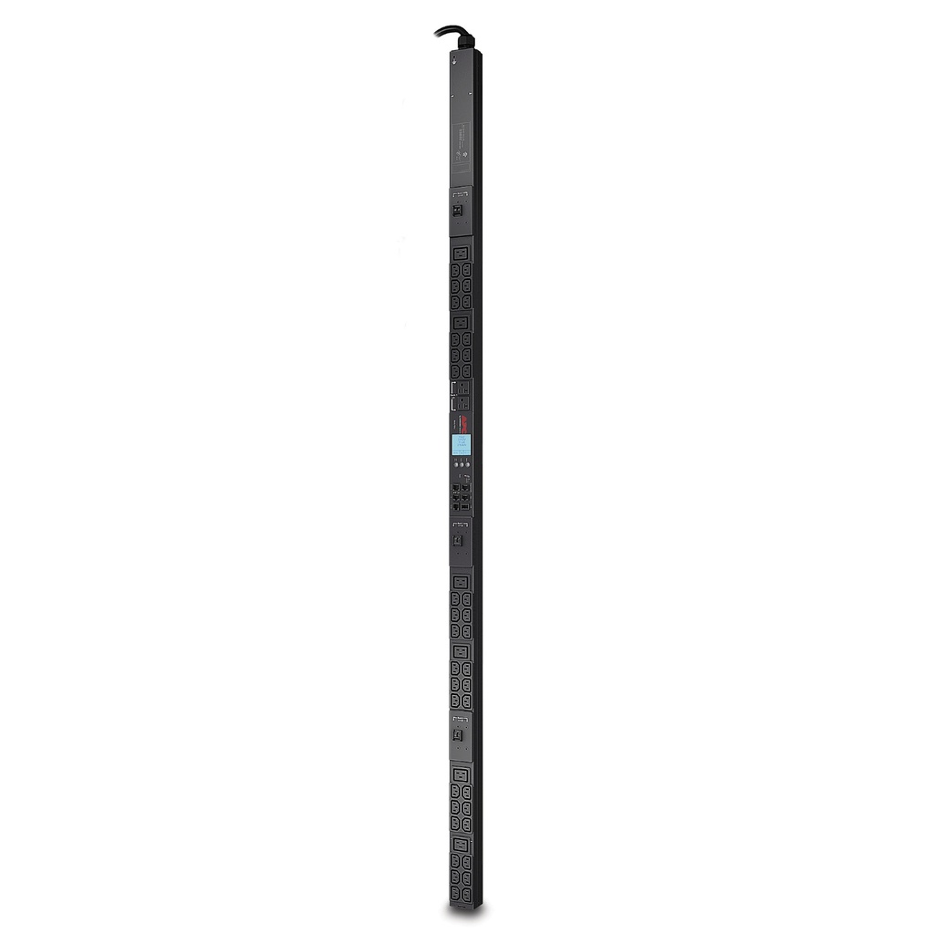 Multitoma Pdu Vertical Con Medidor 208V 3F L21-30P Salida 120/208V (36) C13 (6) C19 (2) 5-20R Apc Schneider