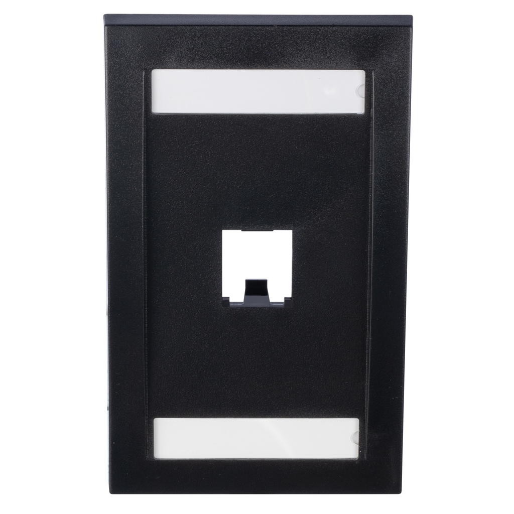 Placa 1 Esp Negra Ejecutiva Panduit Cfpe1Bly