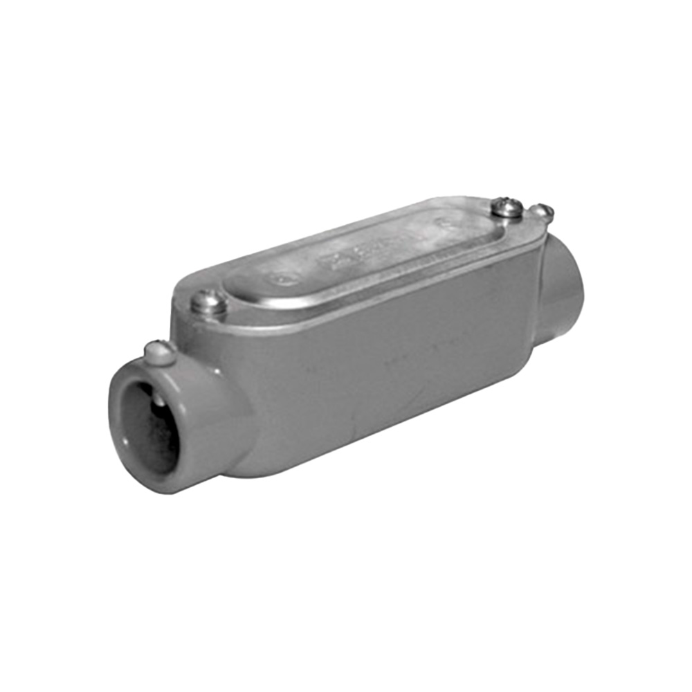 [OC-0331-TC] Conduleta 1 C Aluminio Lisa Para Tuberia Emt Rawelt
