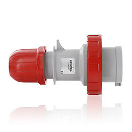 Clavija Aerea 32A 380-415V 3P+T 6H Roja Ip67 Iec60309 Leviton