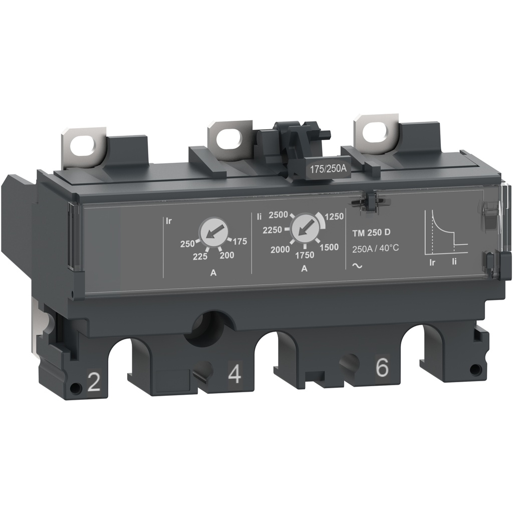 Unidad De Control Tm20D Para Interruptor Nsx 250-200A 3P3D Schneider